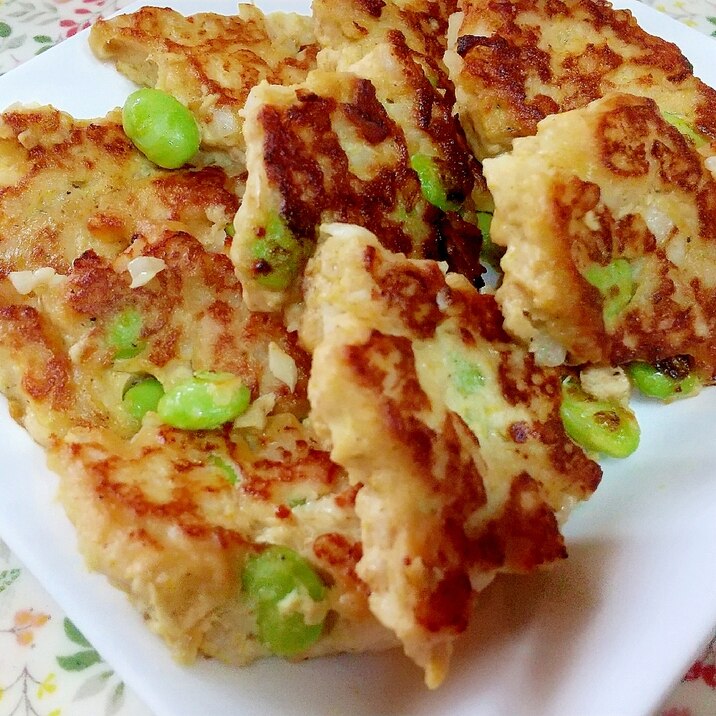 ふんわりして美味しい！たたきまぐろのカレー焼き♪